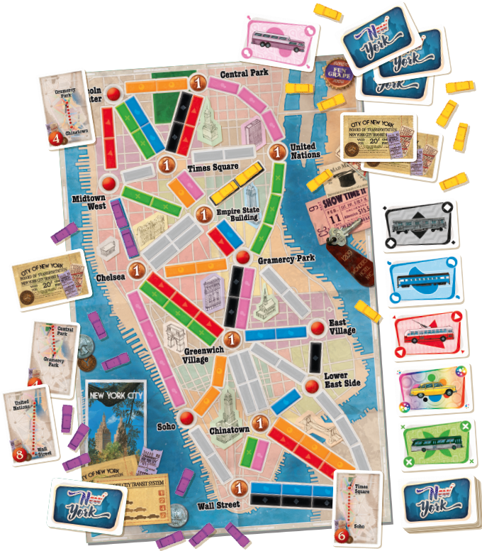 Ticket to Ride : New York